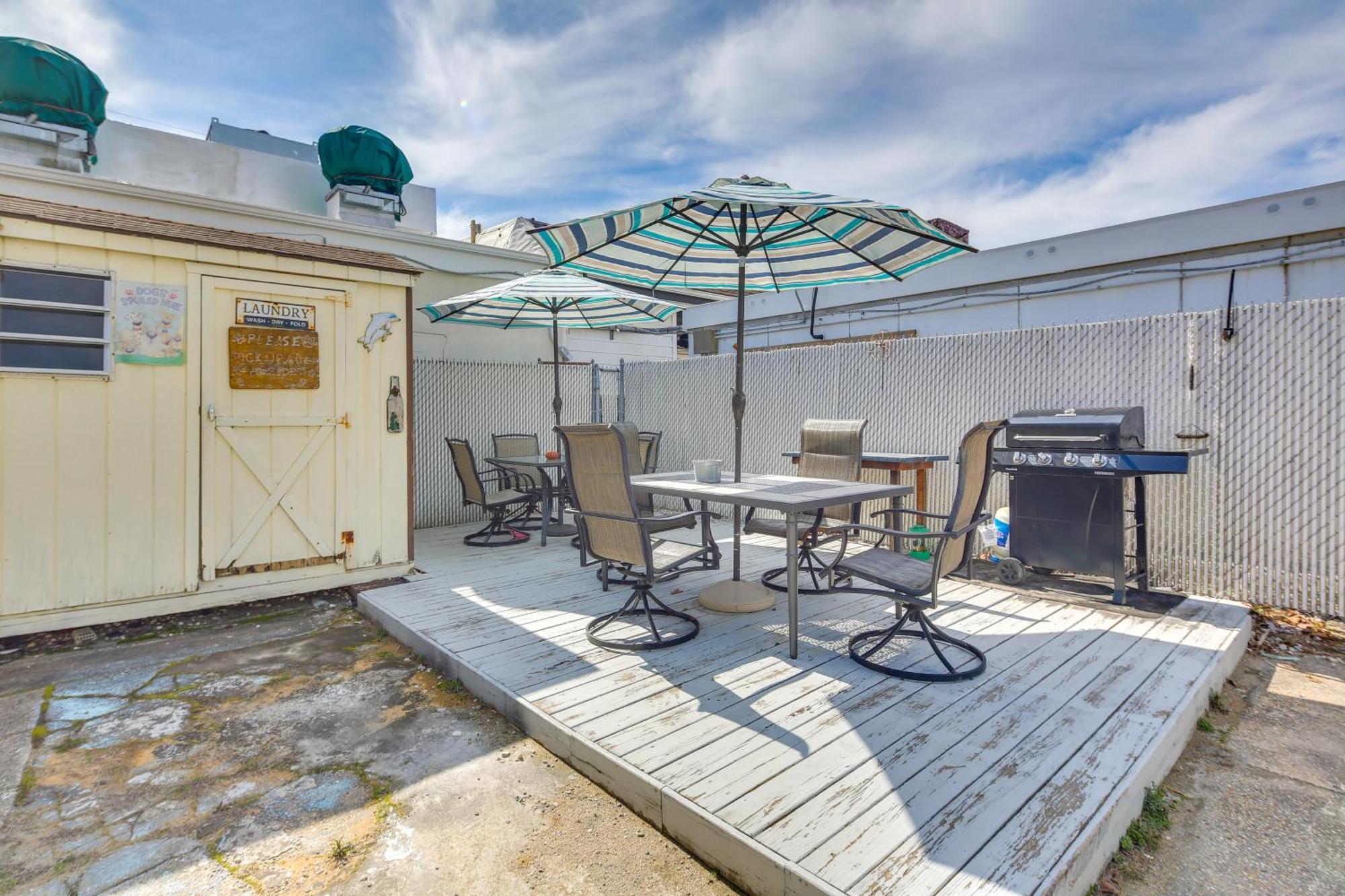 Pet-Friendly Apartment In Wildwood Less Than 1 Mi To Beach מראה חיצוני תמונה